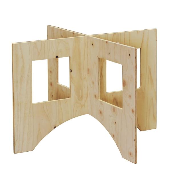 WORK LEG ワークレッグ 作業台用脚 中 高さ58cm 木製 ワークテーブル 脚