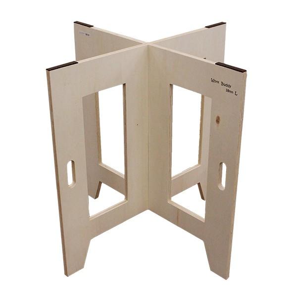 Work Buddy ワークバディー 18mm×760mm×800mm L 作業台脚 脚2枚1セット...