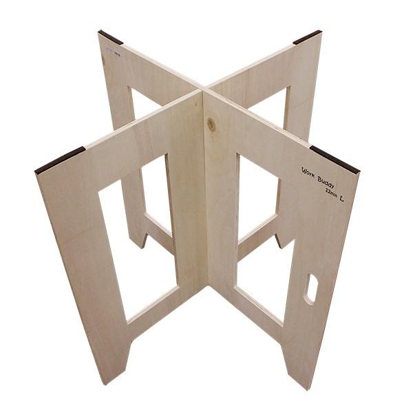 Work Buddy ワークバディー 12mm×760mm×800mm L 作業台脚 脚2枚1セット...