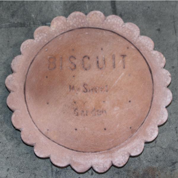 踏み石 飛び石 / ステップストーン ビスケット サークル Ｄ-ＢＳ300-Ｓ 飛石 庭石 3224...