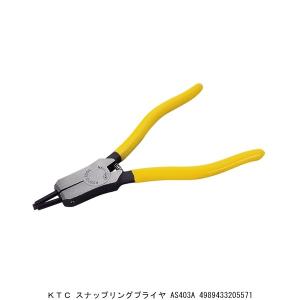 KTC スナップリングプライヤ AS403A （4293169）  送料区分A※取寄 代引不可・返品不可｜handsman