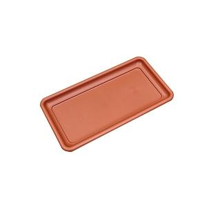 イタリア直輸入 プラスチック植木鉢 長方形 受け皿 カセッタマキシ用