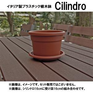 イタリア直輸入 プラスチック植木鉢 丸型 シリ...の詳細画像1