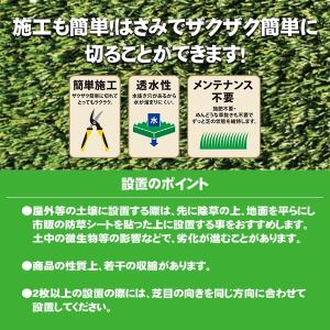 リアル人工芝 30mm 1m×10m 取寄せ商...の詳細画像4