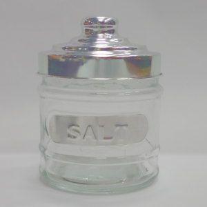 ガラス キャニスター ＳＡＬＴ １１　高さ:約１１cm　（5754933）　 送料別 通常配送｜handsman