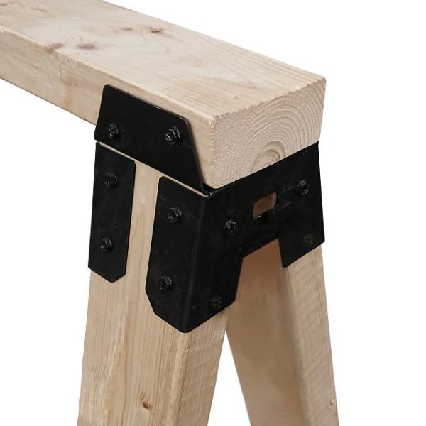 ソーホース 作業台 金具 / DIY_ID ソーホースブラケット ID-020 5930626 取寄...