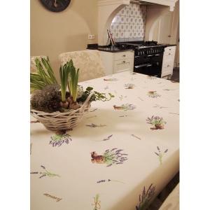 オランダ直輸入 テーブルクロス OZ-8028 幅140cm 10cm単位切売 6920012