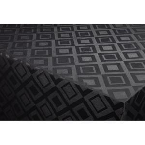 オランダ直輸入 テーブルクロス 150-177 幅140cm 10cm単位切売 6919790 送料別 通常配送 同梱不可 / 切り売り 撥水 ビニールクロス 黒系