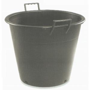 多用途　農業用　プラスチック 樽　取っ手つき　高さ:約37cm　０４８１２　（7044640）　 送料別 通常配送