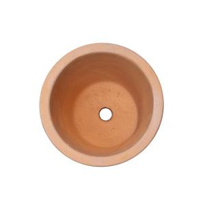 植木鉢 テラコッタ鉢 素焼き鉢 ラウンドプラン...の詳細画像1