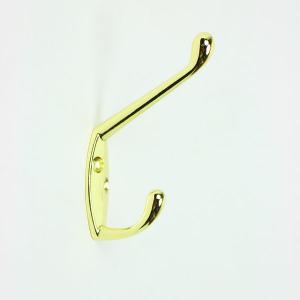 まなみページ①金属フック 金属製壁用フック シルバー ビス止め式 745ZN1 奥行：約56mm （7336500