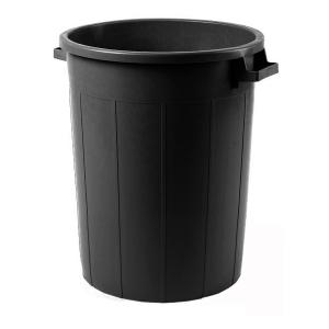 ゴミ箱 ブリキ缶 ふた付き 蓋 / メッキゴミ箱 中 約90L ブリキ バケツ