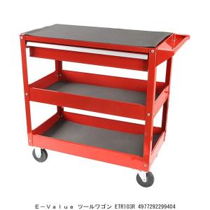 事務・店舗用品 KTC スチール製赤ワゴン SKX2613