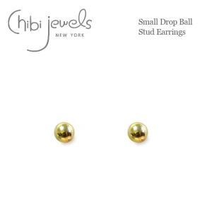 ★ chibi jewels チビジュエルズ シンプル ゴールド スモール スタッズ ピアス Simple Gold Small Studs Earrings Gold
