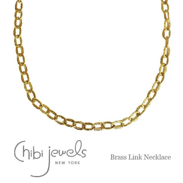 ★  chibi jewels チビジュエルズ ゴールドチェーン ネックレス Brass Link ...
