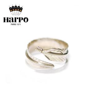 HARPO アルポ ハルポ ボヘミアン 羽根フェザー シルバー C型リング Feather Ring Silver