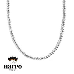 HARPO アルポ ハルポ ナバホパール ネックレス 4mm シルバー ボールチェーン 約81cm 2WAY 2連 ロング ネックレス SV925 NAVAJO PEARL Necklace Silver｜handsoftheworld