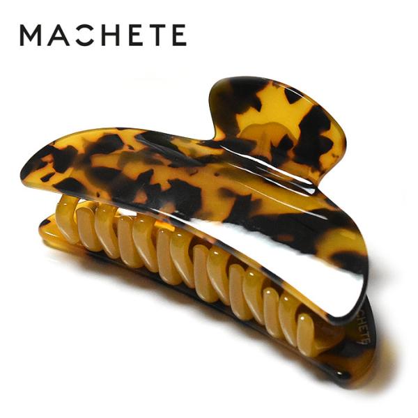 MACHETE マシェット べっ甲 茶 ブラウン ヘアクリップ バナナクリップ バンス クリップ ヘ...