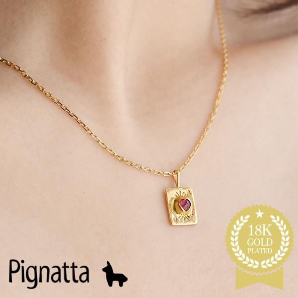 ≪Pignatta≫ ピニャッタ トランプ 全4デザイン 小粒 ジルコニア ポーカー モチーフ ネッ...