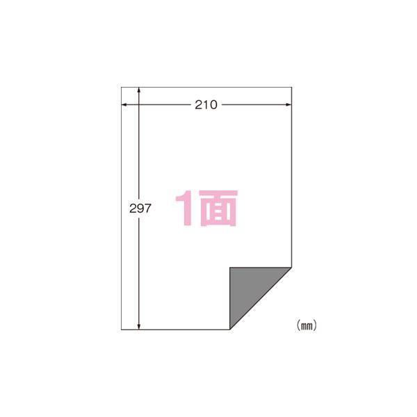 エーワン ラベルシール〈プリンタ兼用〉下地がかくせる修正タイプ マット紙（A4判） 100枚入 31...