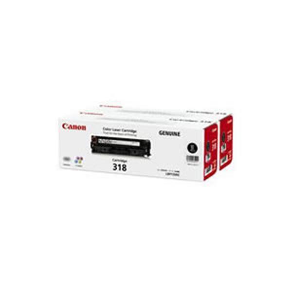 〔純正品〕 Canon キャノン トナーカートリッジ 〔318VP BK ブラック〕 2本入