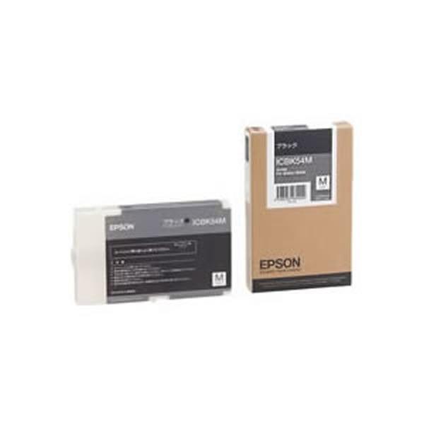 〔純正品〕 EPSON エプソン インクカートリッジ/トナーカートリッジ 〔ICBK54M BK ブ...