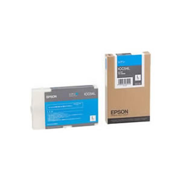 〔純正品〕 EPSON エプソン インクカートリッジ/トナーカートリッジ 〔ICC54L C シアン...
