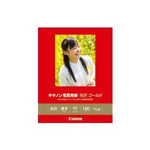 キヤノン（Canon） 写真用紙・光沢 ゴールド KGサイズ 100枚 GL-101KG100 23...