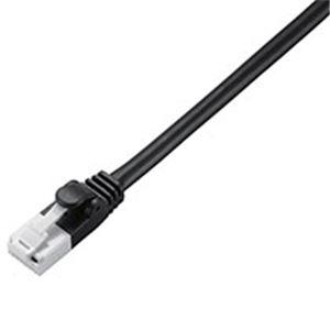 RoHS CAT6 爪折れ防止 LANケーブル 10m／ブラック