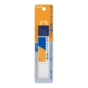 （まとめ）プラス カッターナイフ CU-202 替刃 L 10個〔×2セット〕