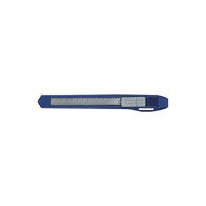 （まとめ）プラス カッターナイフ S CU-103 ネイビー〔×30セット〕