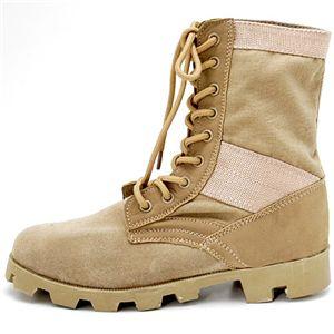 米軍 ジャングル ブーツ 靴 6W 25.0〜25.5cm サンド レプリカ アメリカ軍 ミリタリー...