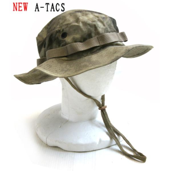 USAタイプ ジャングル ハット 帽子 L A-TAC S リップストップ 綿100％ 通気口付 蒸...