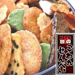 〔訳あり〕草加・おまかせ割れせんべい（煎餅） 1000g缶