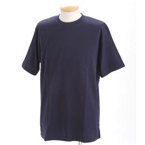 ポロシャツ Tシャツ 同色セット Mサイズ ネイビー ドライメッシュ ポロ ＆ ティーシャツ セット...
