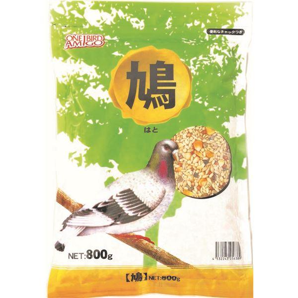 （まとめ） ワンバードアミーゴ 鳩 800g （ペット用品） 〔×10セット〕
