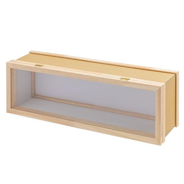 フィギュアBOX コレクションBOX ワイド（収納サイズ13.3×46.3×奥行き8cm）