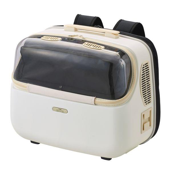 ジェックス OSOTO シェルフィー Wide ミルク 犬猫用品 キャリーバッグ キャリーケース ペ...
