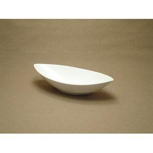 〔セット販売〕白い器 舟型深鉢 ホワイト Mサイズ （3個セット）
