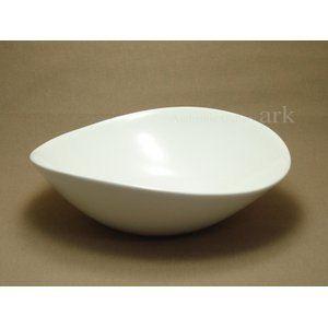 〔セット販売〕白い器 楕円鉢 ホワイト （大） Ｌサイズ （3個セット）