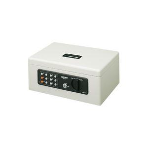 コクヨ 手提げ金庫 テンキー付 A4 W357×D259×H152mm ライトグレー CB-T11M...