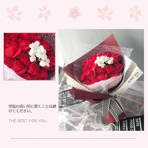【母の日 プレゼント】ソープフラワー 花束 バ...の詳細画像5