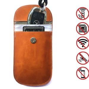 本革 リレーアタック対策グッズ 電波遮断 スマートキーケース
