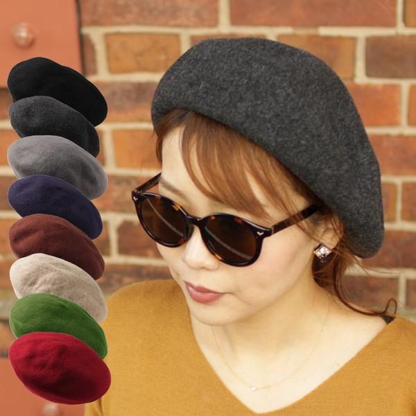 ベレー帽 レディース ゆったりシルエットのルーズベレー 全8色 バスクベレー帽 秋冬 冬 メンズ  ...