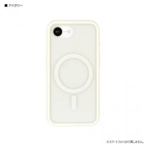 IIIIfit iPhone16eケース アイボリー