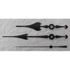 時計針　SP・MRCシリーズムーブメント対応　時針74mm/分針103mm/秒針74mm{SH-25BK}