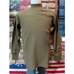 フリーホイーラーズ Tシャツ FREEWHEELERS POWER WEAR LONG SLEEVE SHIRT "HIGH NECKED THERMAL" #1835007 COYOTE｜hangar-market