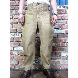 フリーホイーラーズ ワークパンツ FREEWHEELERS GREAT LAKES GMT. MFG. CO. "Bear Mountain Trousers" #2122019 TAN｜hangar-market