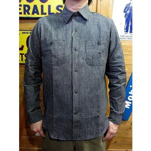 フリーホイーラーズ ワークシャツ FREEWHEELERS UNION SPECIAL OVERALL "Neal" #2313102 BLACK PEPPER｜hangar-market