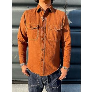 フリーホイーラーズ ネルシャツ FREEWHEELERS GREAT LAKES GMT. MFG. CO. "SKID ROW" SHIRT #2233001 WOOD BROWN｜hangar-market